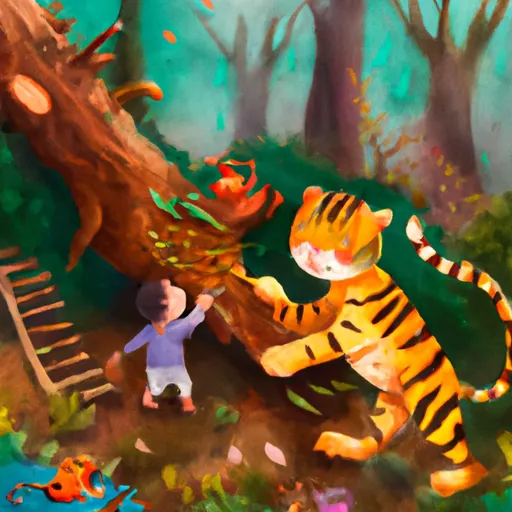 Hổ Con Học Cách Sẻ Chia